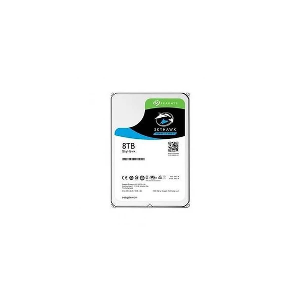 Seagate St8000Vx010 Skyhawk 8Tb 5400Rpm 256Mb 7/24 Güvenlik Diski ürün görseli 1