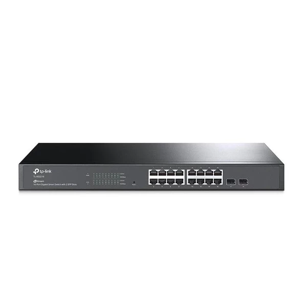 TP-Link TL-SG2218 16 Port Gigabit+2 Sfp Yonetılebılır Racmount Jetstream Swıtch ürün görseli 1
