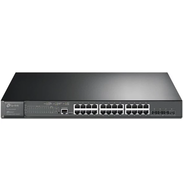 TP-Link TL-SG3428XMP 24-Port Switch ürün görseli 1