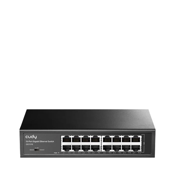 Cudy GS1016 16-Port Gigabit Metal Switch ürün görseli 1
