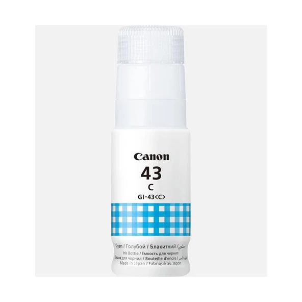 Canon Gı-43 C Mavi Kartuş(G540-640) ürün görseli 1