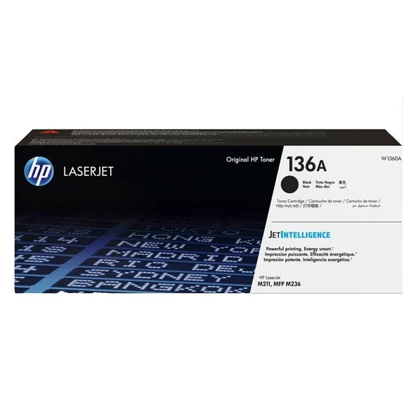 Hp W1360A Siyah Toner Kartuş (136A) ürün görseli 1