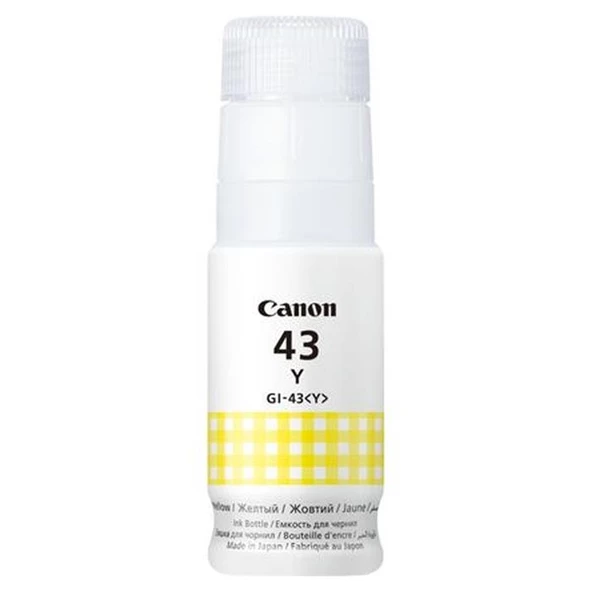 Canon Gı-43 Y Sarı  Kartuş(G540-640) ürün görseli 1