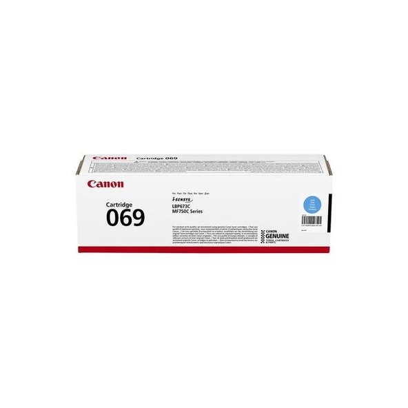 Canon Crg-069C Mavi Toner 1.900 Syf. ürün görseli 1