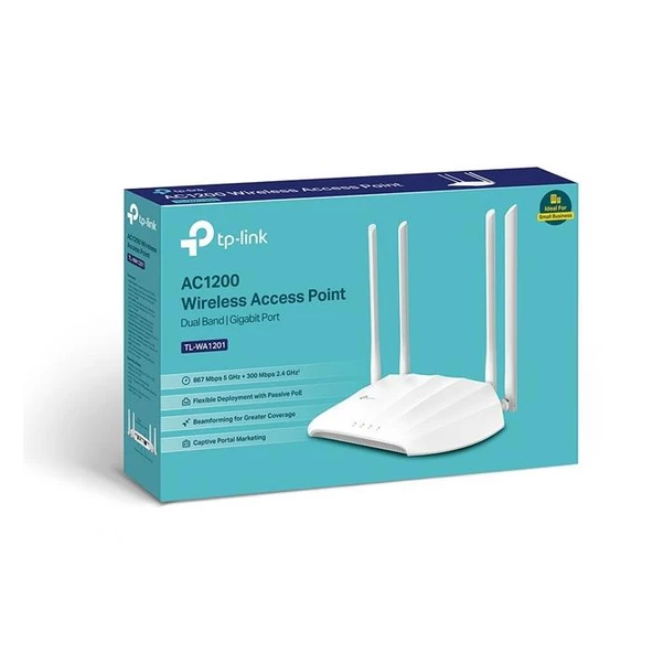 Tp-Link Tl-Wa1201 Ac1200 Kablosuz Access Point ürün görseli 1