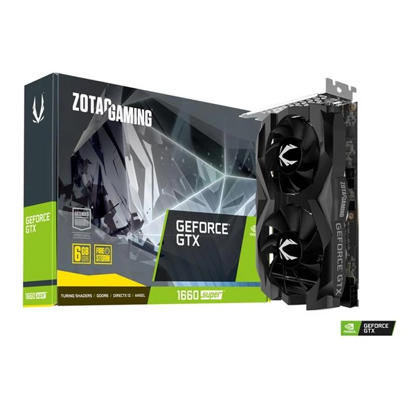 Zotac Gtx 1660 Super Zt-T16620F-10L 192 Bit Gddr6 6 Gb Ekran Kartı ürün görseli 1