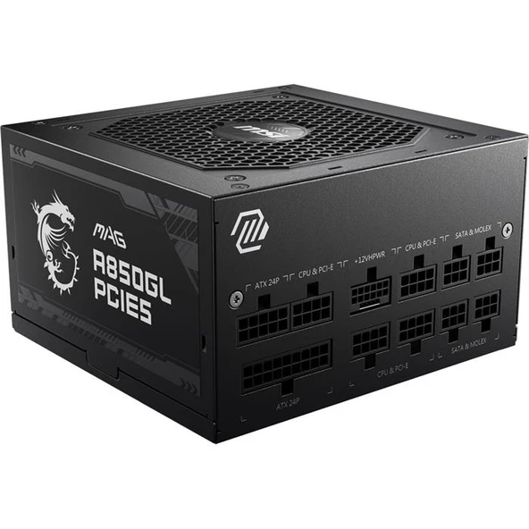 Msı 850W 80+ Gold (Mag A850Gl Pcıe5) Full Modüler - Resim 2