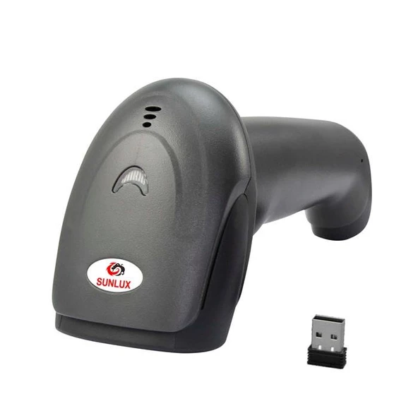 Sunlux Xl-9309B 1D Kablosuz Barkod Okuyucu ürün görseli 1