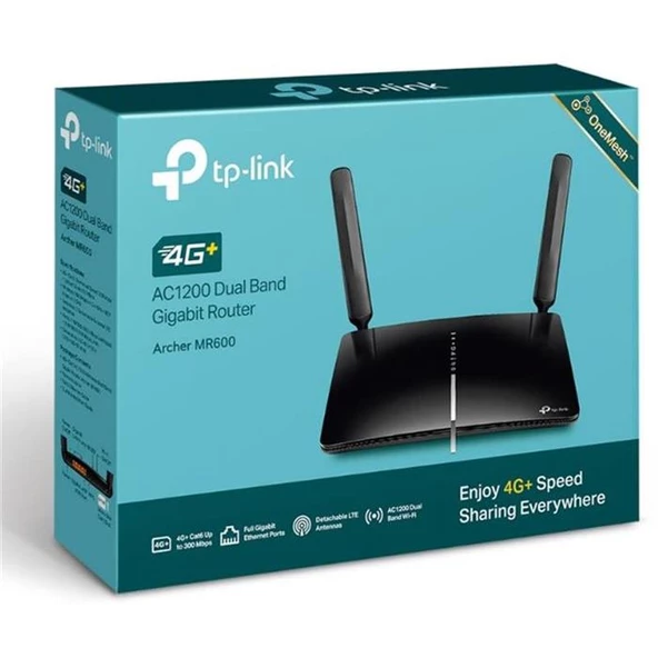 Tp-Lınk Archer Mr600 Ac1200 Dual Band 3G/4G Cat6 Lte Router ürün görseli 1