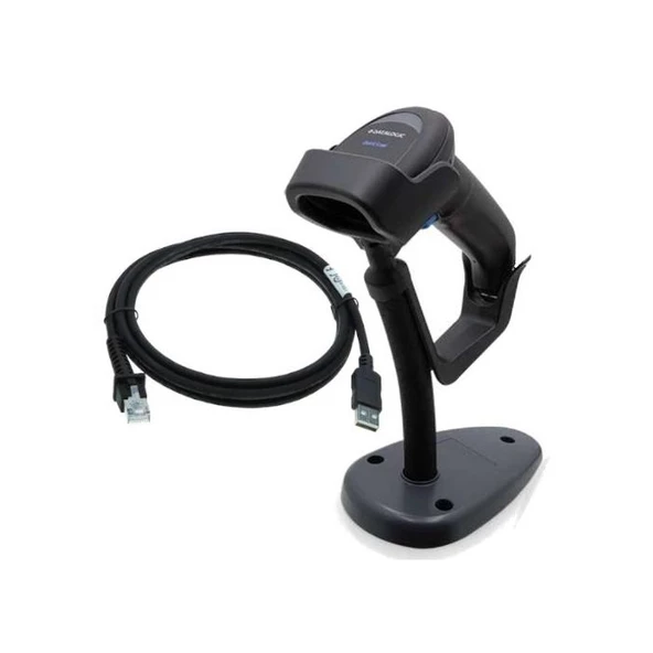 DATALOGIC Quickscan QD2590 EL Tipi 2D-Karekod Okuyucu Ayak USB ürün görseli 1