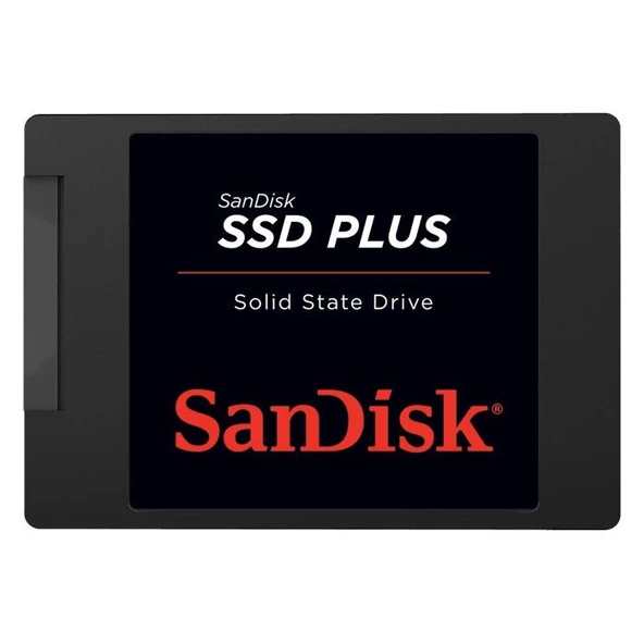 SanDisk 480GB SSD Plus SDSSDA-480G-G26 SSD ürün görseli 1