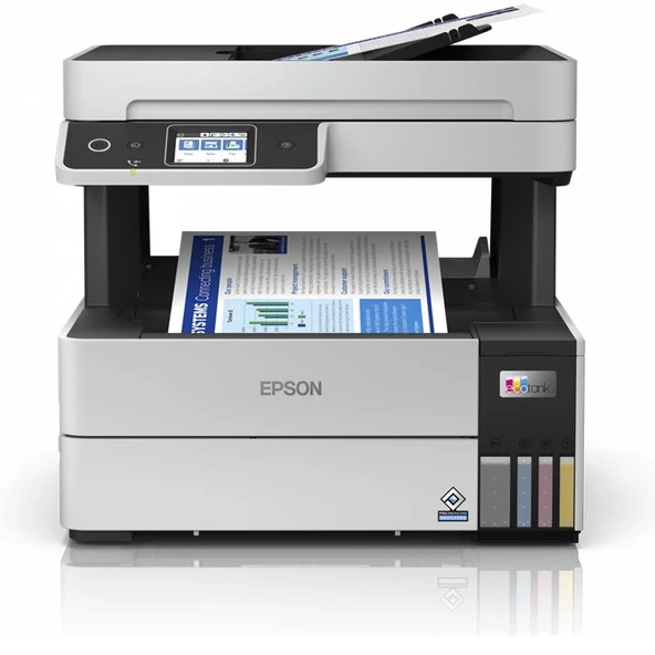 Epson L6490 Renklı Inkjet Tanklı Yaz/Tar/Fot/Fax +Dub +Net +Wıfı ürün görseli 1