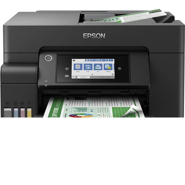 Epson L6550 Yazıcı-Tarayıcı-Fotokopi-Faks Renkli Mürekkep Tanklı Yazıcı WI-FI Ethernet ürün görseli 1