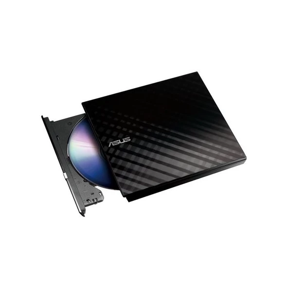 ASUS 8x SDRW-08D2S-U Siyah USB 2.0 Slim Harici DVD Yazıcı ürün görseli 1