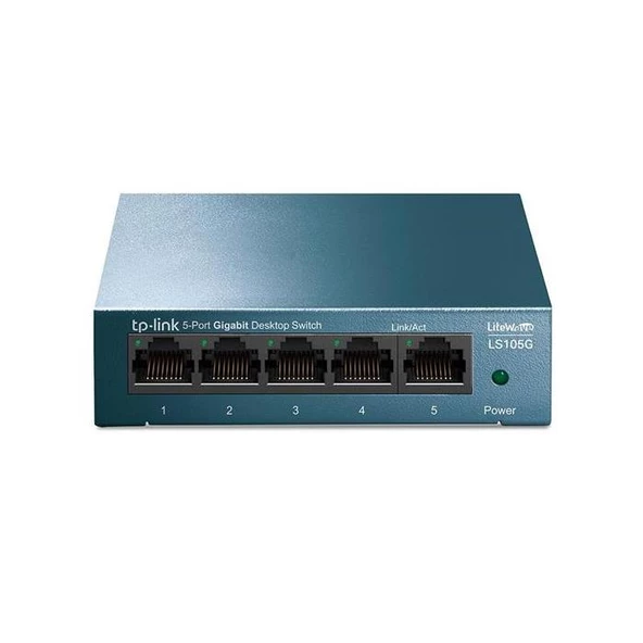 Tp-Link LS105G 5 Port 10-100-1000 Mbps Switch - Resim 2