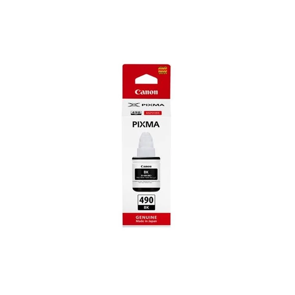 Canon GI-490 Siyah 135ml Mürekkep ürün görseli 1
