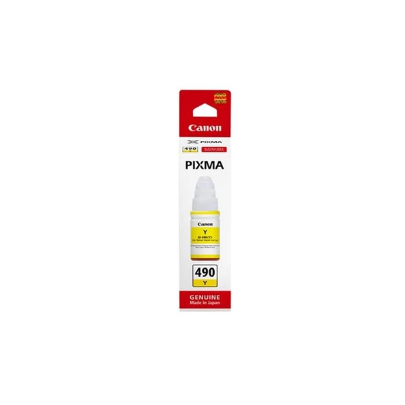 Canon GI-490Y Yellow 70ml Mürekkep ürün görseli 1