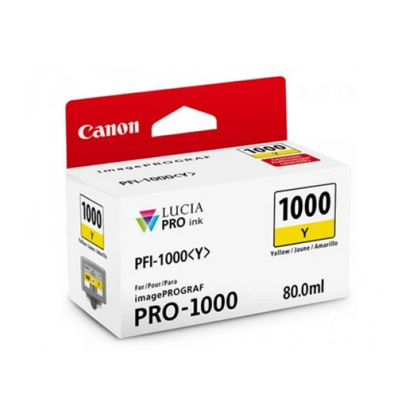 Canon 0549C001 Ink Pfı-1000 Y Eur/Ocn ürün görseli 1
