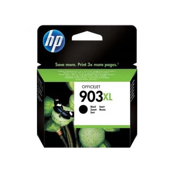 Hp T6M15Ae  Yüksek Kapasiteli Siyah Orijinal Mürekkep Kartuş 903Xl ürün görseli 1