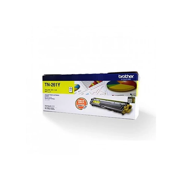 Brother TN-261Y 1.400 Sayfa Yellow Sarı Toner HL-3150-3170 MFC-9140-9330 ürün görseli 1