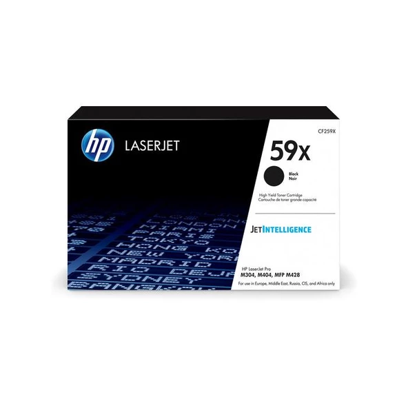 HP 59X Black Siyah 10.000 Sayfa Yüksek Kapasite Toner CF259X ürün görseli 1
