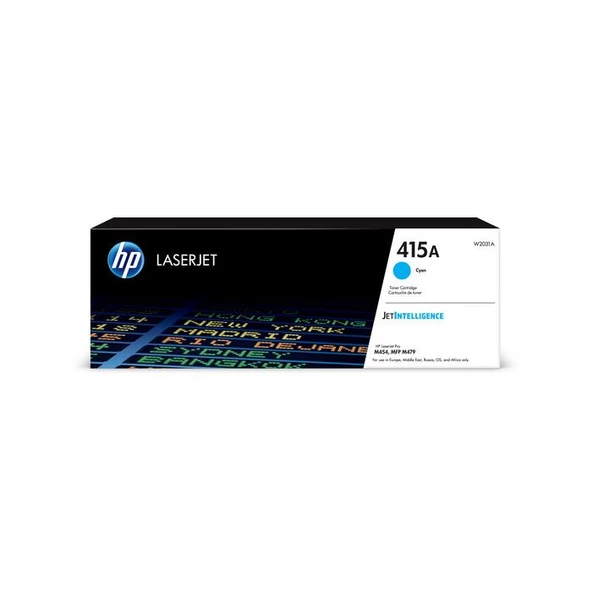 HP 415A Cyan Mavi 2.100 Sayfa Toner W2031A ürün görseli 1