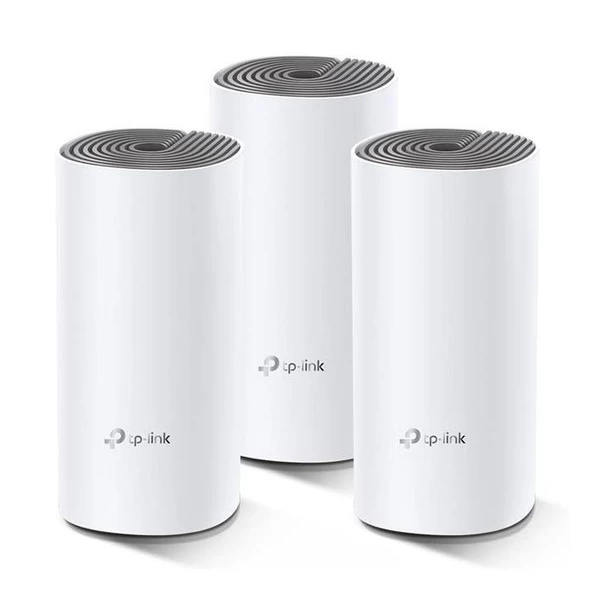 Tp-Link DECO E4 3Lü Paket AC1200 Tüm Evi Kapsayan Mesh Wifi Sistemi ürün görseli 1