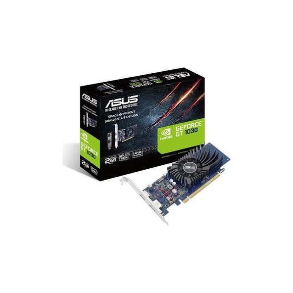 Asus GT1030-2G-BRK 2GB 64 bit GDDR5 6008 Mhz Hdmi-Dp Ekran Kartı ürün görseli 1