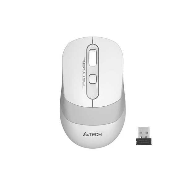 A4-Tech Fg10 Beyaz Nano Kablosuz Opt. Mouse ürün görseli 1