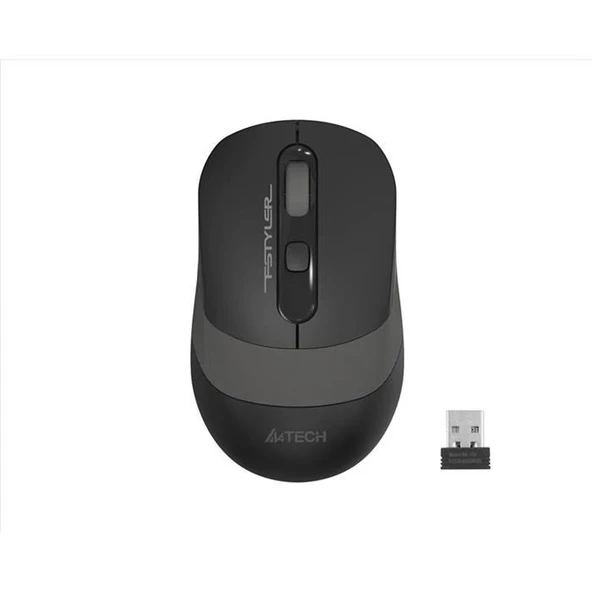 A4-Tech Fg10 Gri Nano Kablosuz Optik Mouse ürün görseli 1