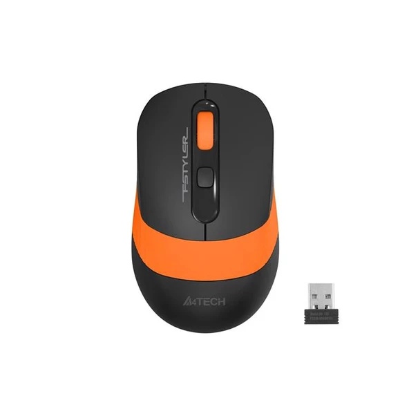 A4-Tech Fg10 Turuncu Nano Kablosuz Opt. Mouse ürün görseli 1