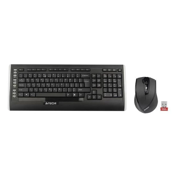 A4 Tech 9300F Q Mm Kablosuz Klavye Mouse Set ürün görseli 1