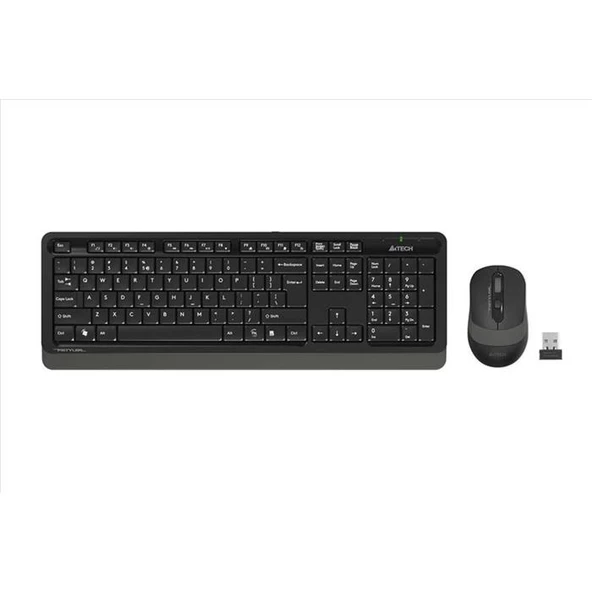A4 Tech Fg1010 F Grı/Siyah Mm Kablosuz Klv + Mouse Set ürün görseli 1