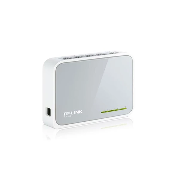 Tp-Link TL-SF1005D 5 port 10-100 Mbps Switch Plastik Kasa ürün görseli 1