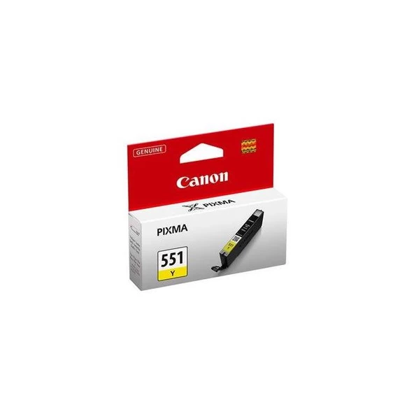 Canon CLI-551Y Yellow Sarı Mürekkep Kartuş IP7250 MX925 ürün görseli 1