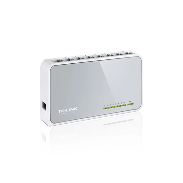TP-Link TL-SF1008D 8 Port 10/100 Switch ürün görseli 1