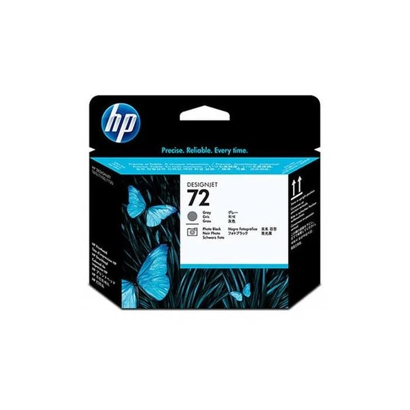 HP 72 Black-Gray Siyah-Gri Baskı Kafası C9380A ürün görseli 1