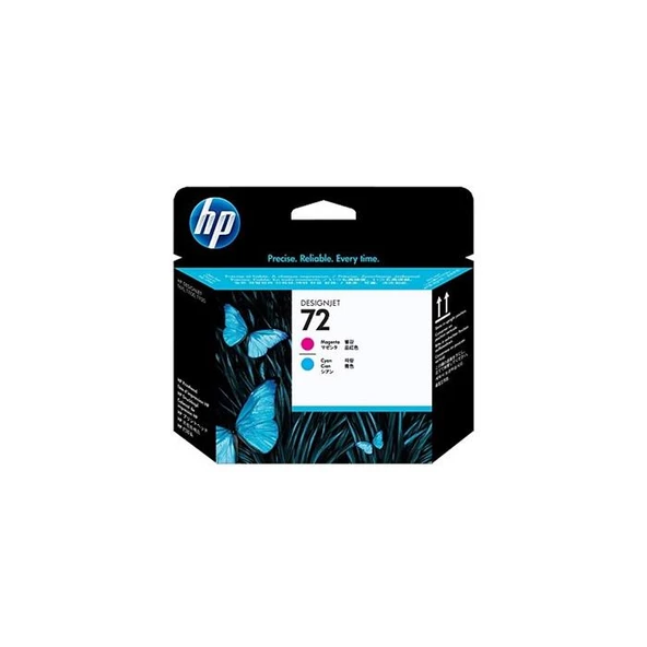 HP 72 Magenta-Cyan Kırmızı-Mavi Baskı Kafası C9383A ürün görseli 1