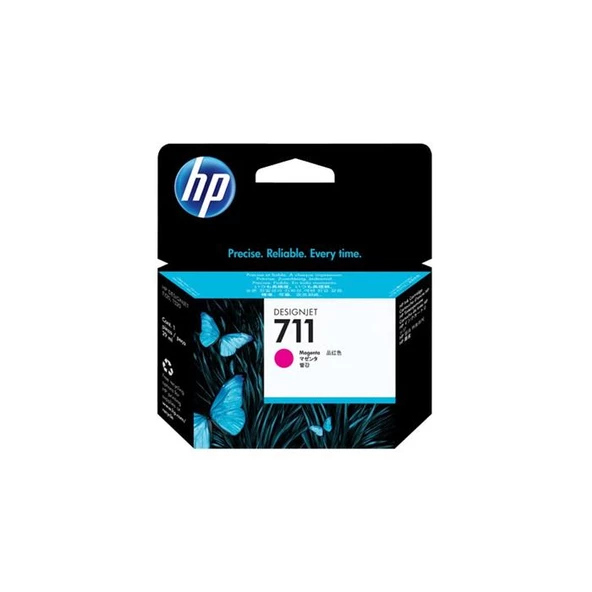 HP 711 Magenta Kırmızı 29ML Plotter Kartuşu CZ131A ürün görseli 1