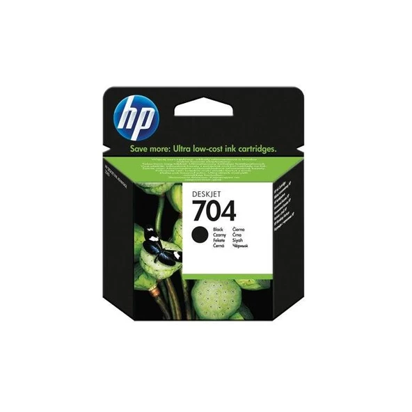 HP 704 Black Siyah Kartuş CN692AE ürün görseli 1