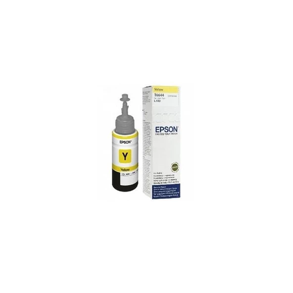Epson T6644 Yellow Sarı Şişe Mürekkep T66444A ürün görseli 1