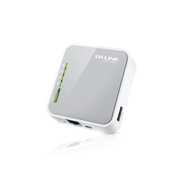 TP-LINK TL-MR3020 300mbps N300 2.4GHZ EV Ofis Tipi 3G-4G Router ürün görseli 1