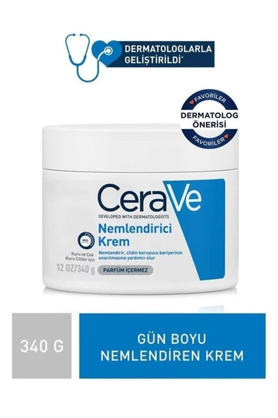 Cerave Moisturising Cream 340 gr Nemlendirici Krem ürün görseli 1