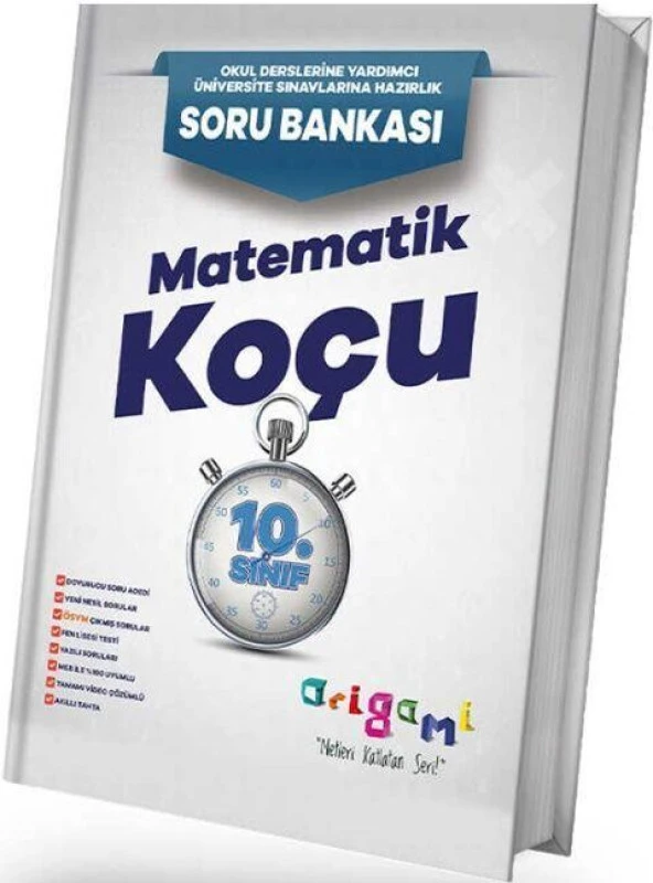 10. Sınıf Matematik Origami Soru Bankası Tammat Yayıncılık ürün görseli 1