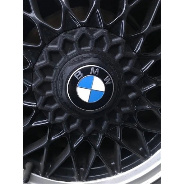 Bmw E30 Bbs Style Jant Göbeği Kapağı - Resim 2