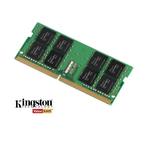 Kingston NTB 16GB 3200MHz DDR4 Notebook RAM Bellek CL22 1.2V Sodimm (KVR32S22S8/16) ürün görseli 1