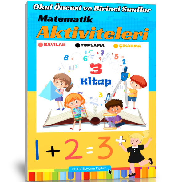 Okul Öncesi ve Birinci Sınıflar Matematik Aktiviteleri (3 Kitap) ürün görseli 1