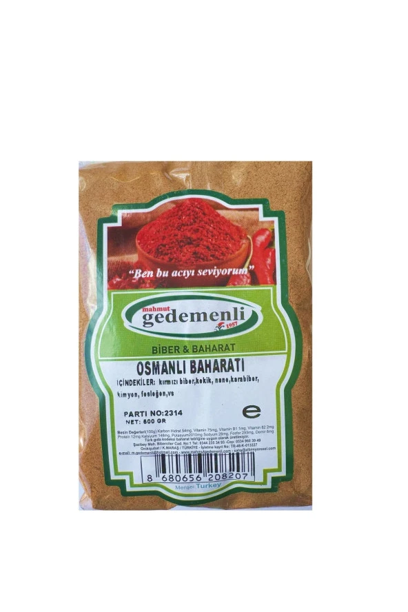 OSMANLI BAHARATI 500 GR ürün görseli 1