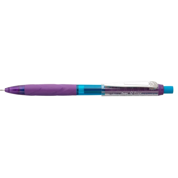 Pentel Q-Erase Silgili Versatil Kalem 0.7 mm Mor QE427-V ürün görseli 1
