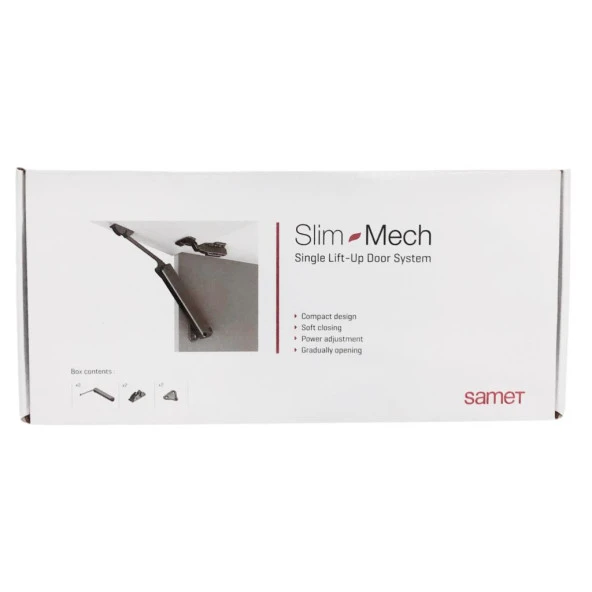 Samet Slim Mech C Tekli Kalkar Kapak Sistemi 2li ürün görseli 1